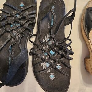 Skechers Women's Black Sandals